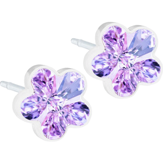 Blomdahl Medical Plastic Flower 6mm Violett