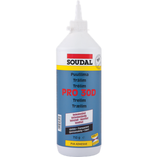SOUDAL Trælim D3 750 ml. 6stk Inde/ude lim (116624)