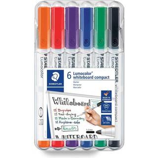 Staedtler WB Marker Lumocolor Compact ass (6)