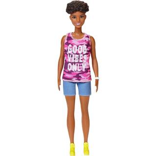 Barbie Fashionistas Original Dukke med Krøller