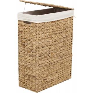 Dixie Water Hyacinth Fishbone Laundry Basket - Vasketøjskurve Vandhyacint Nature - 45120