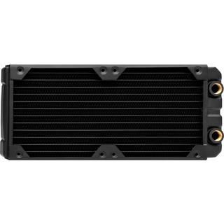 Corsair Hydro X -serie XR5 240mm Vandk?ling Radiator - Dual 120 mm Ventilatormontering 30 mm radiatortykkelse 25 mikron tynd k?ling finner Premiu