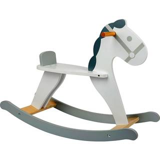 Small Foot - Wooden Rocking Horse Skandi White