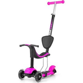 Milly Mally Little Star Gåbil/Scooter 3-in-1, Lyserød
