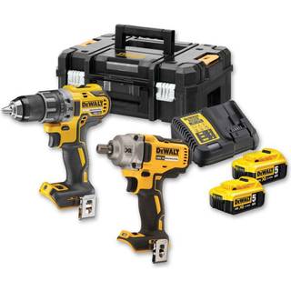 Værktøjssæt DeWalt (DCD791 + DCF894); 18 V; 2x5,0 Ah batt.