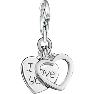 Thomas Sabo Charm - I LOVE YOU 0852-001-12 - silber