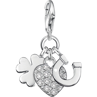 Thomas Sabo Charm - LUCKY CHARM 0870-051-14 - silber