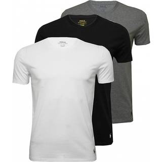 Polo Ralph Lauren Herren T-Shirts grau,schwarz,weiß Reine Baumwolle unifarben