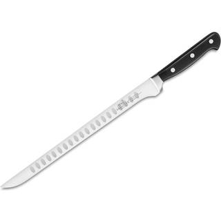 Pluton Laksekniv med luftskær fra Lion Sabatier International - Stål/Sort farve - Rustfrit stål/POM