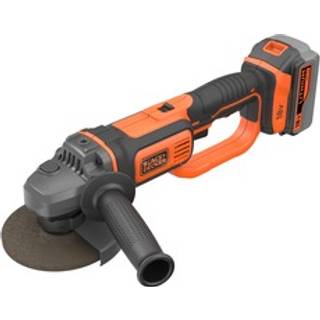 Black & Decker BCG720M1-QW Vinkelsliber Ø125 mm, med batteri og lader