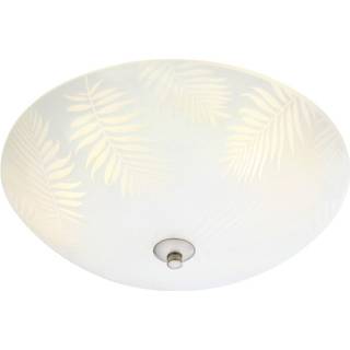 Blad loftlampe af glas, Ø 35 cm