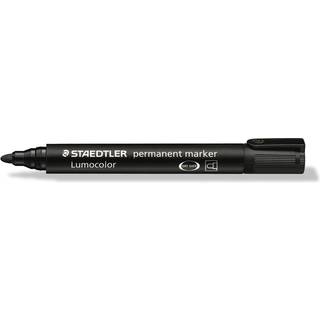 Marker Lumocolor Perm rund 2,0mm sort, Staedtler 352-9,10stk