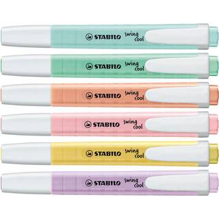 Stabilo swing cool 140-275-6 etui m. 6 farver (udsalg begrænset antal)