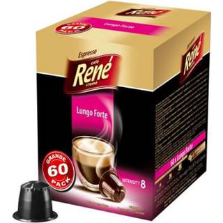 Lungo Forte - Café René  - 100 kapsler til Nespresso®