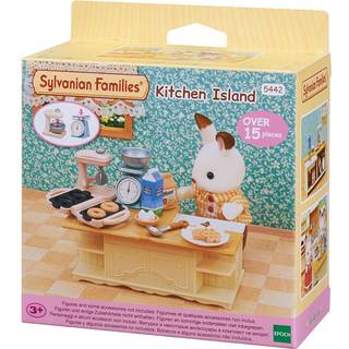 Sylvanian Families Køkkenø møbelsæt med 15 dele