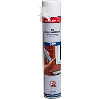 Dana Pu Montageskum 592  750ml ✓ På lager - klar til levering og afhentning