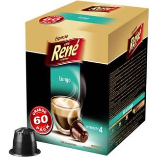 Lungo - Café René  - 100 kapsler til Nespresso®