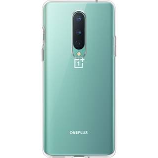 OnePlus 8 Plastik Bumper Case - Gennemsigtig