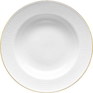 Rörstrand Swedish Grace Gala dyb tallerken 25 cm Hvid