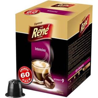 Café René | Intensiva - 100 kapsler til Nespresso®