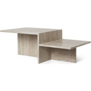 Ferm Living Distinct Sofabord Travertine H35