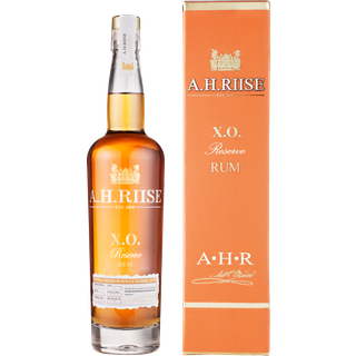 A.H. Riise XO Reserve Superior Cask 70cl Rom med gaveæske