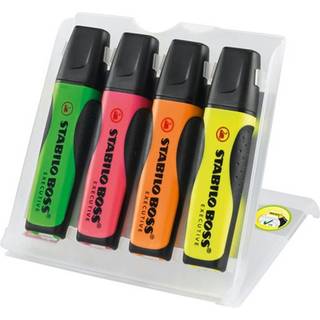 Stabilo Boss Executive 140-73-4 etui m. 4 farver (1 stk)