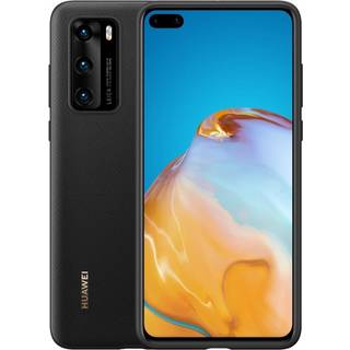 Original Huawei P40 PU Cover - Sort