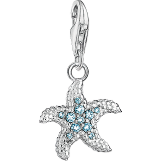 Thomas Sabo Charm - Blauer Seestern - 1344-638-31 - silber