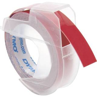 DYMO 3D Prægetape 524702 - S0720220 - S0898150 9mm x 3m Rød ( 1stk.)