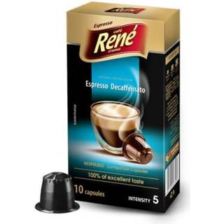 Café René | Espresso Decaffeinato - 10 kapsler til Nespresso®