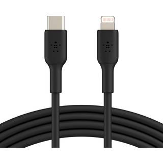 BELKIN Lightning to USB-C Braided Cable (MFi) 1m Black /CAA004bt1MBK
