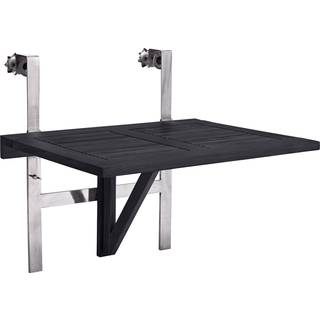 Cinas, Balkongbord 51x65 cm Balkon bord sort