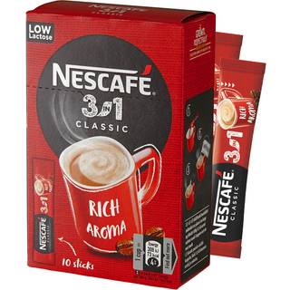 Nescafé Classic 3-in-1 - 10 breve instant kaffe