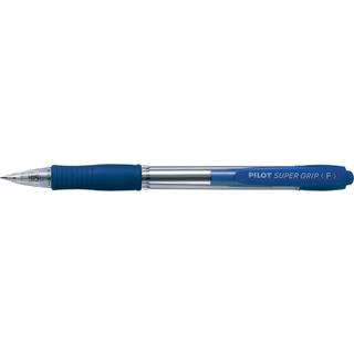 Pilot Kuglepen m/klik Super Grip 0,7 blå