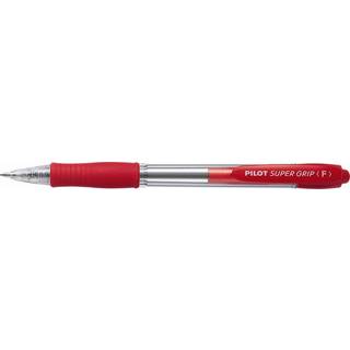 Pilot Kuglepen m/klik Super Grip 0,7 rød