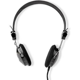 Nedis - Kablede On-Ear Hovedtelefoner | 3.5 mm | Kabellængde: 1.10 m | Sort - HPWD1104BK