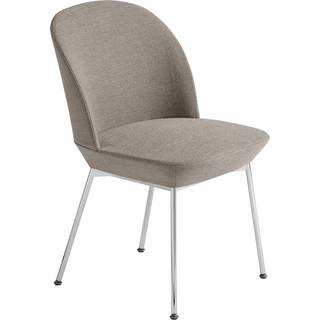 Muuto Oslo spisebordsstol forkromede ben twill weave 989
