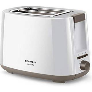 Taurus Mytoast brødrister med 2 slots hvid