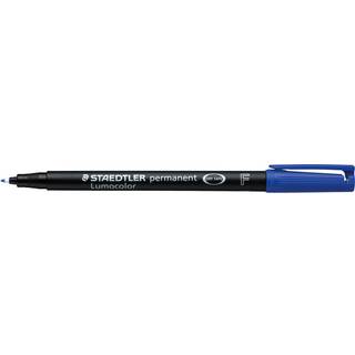 Staedtler Lumocolor 318F permanent overheadpen 0,6mm blå