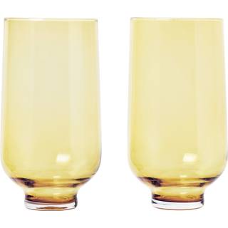 blomus Flow højt tumbler glas – 2 stk. Smoke