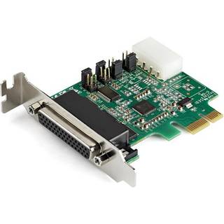 StarTech.com 4 Port PCI Express RS232 Serial Adapter Card - 16950 UART - serial adapter