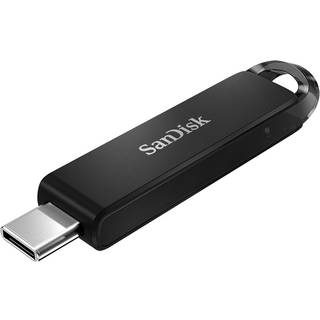 SanDisk Ultra USB-C-hukommelse, 32GB, USB 3.10 CZ460 - Svart