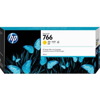 HP 766 Yellow blækpatron, 300 ml