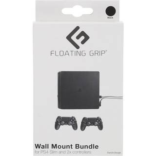 Floating Grip PlayStation 4 Slim Wall Mount Bundle - Black - Miscellaneous Tilbehør til spillekonsol - Sony PlayStation 4