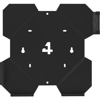 4Mount Wall mount for PS4 Slim - Black - Miscellaneous Tilbehør til spillekonsol - Sony PlayStation 4