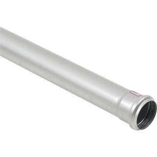 Blücher afløbsrør 50X1000 mm muffe rustfri