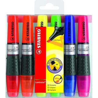 Stabilo Luminator 140-71-6 etui m. 6 farver (1 stk)