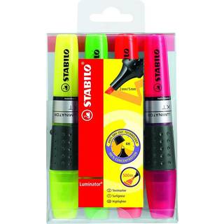 Stabilo Luminator 140-71-4 etui m. 4 farver (1 stk)