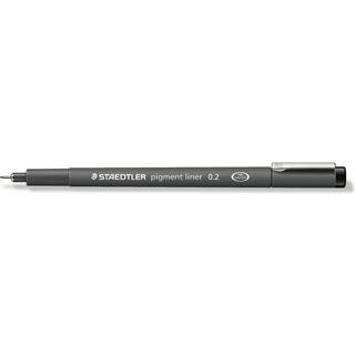 Staedtler Pigment 308 Fineliner | 0,2 mm | Sort